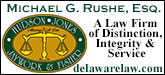 Delaware Law Sponsorship Banner