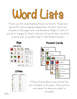 Color Word Flash Cards