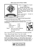 Mar 6 fish fry menu