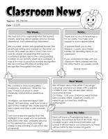 11/1 Newsletter